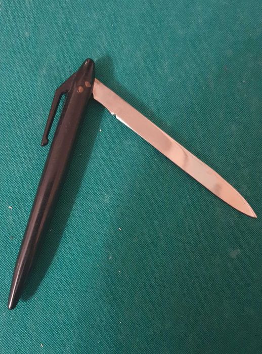 Lindíssimo e raro Abre cartas em inox, Gomez Albacete, Anos 70