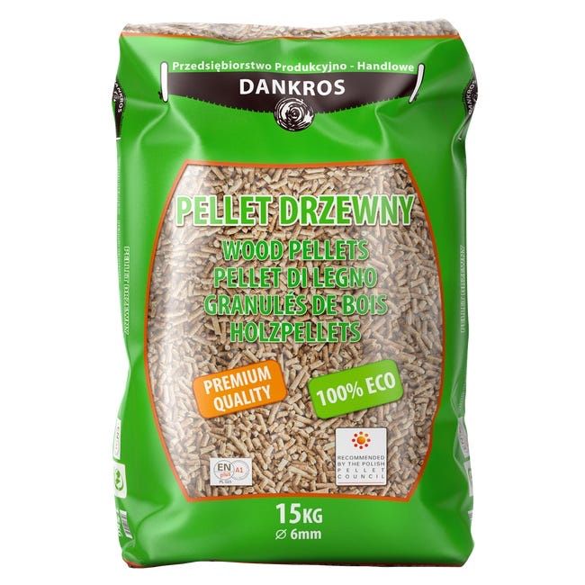 Pellet DANKROS certyfikowany darmowy transport HDS winda