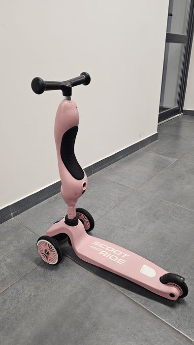 Самокат біговел Scoot and ride, Рожевий