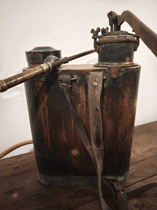 Antiga Máquina de Sulfatar