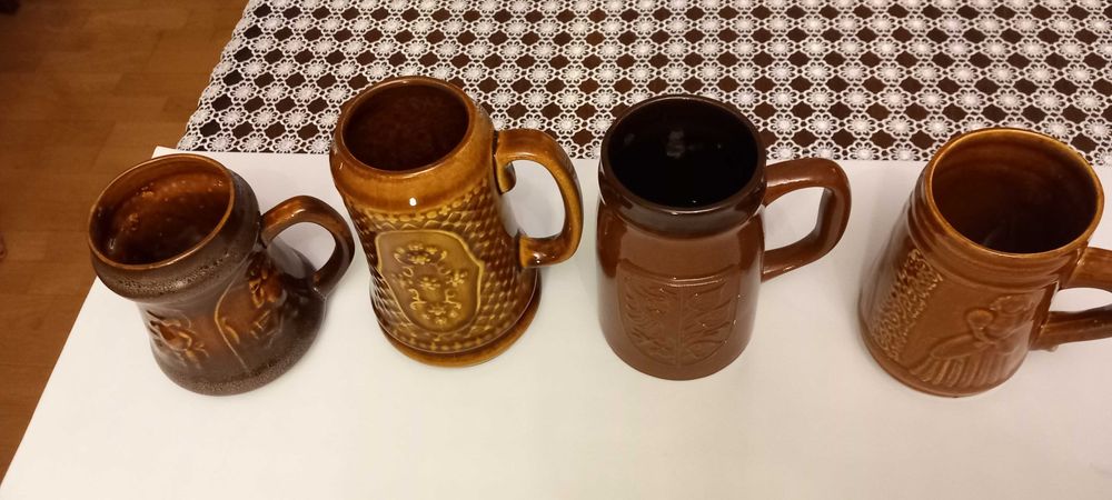 Ceramiczne kufle kufel Mirostowice kufel Bochnia kufel Bolesławiec