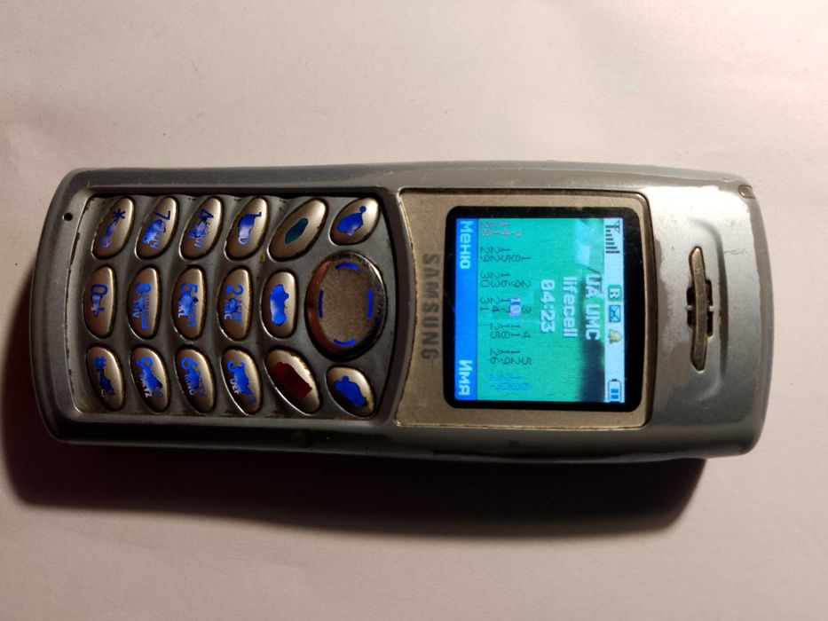 Мобильный кнопочный тел. Samsung с110 + зарядка.