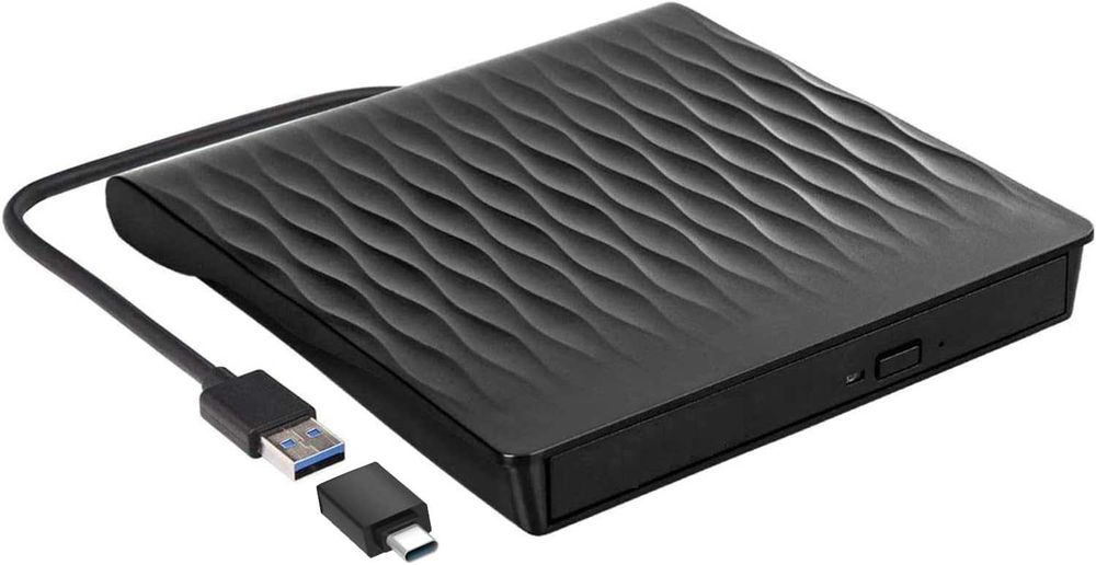 DANGZW napęd zewnętrzny odtwarzacz CD DVD USB 3.0 USB-C PC laptop