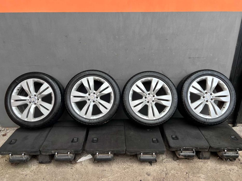 Диски R20 с резиной Mercedes GL X164 титаны ML W164 W166 колеса