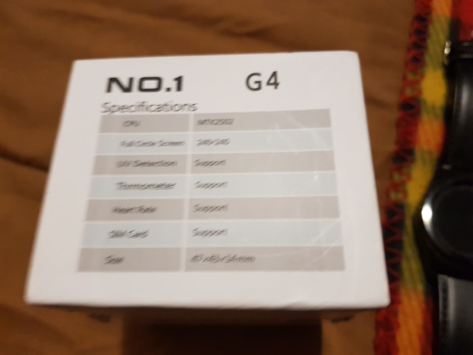 Smart watch g4 recebe chamadas e mensagens