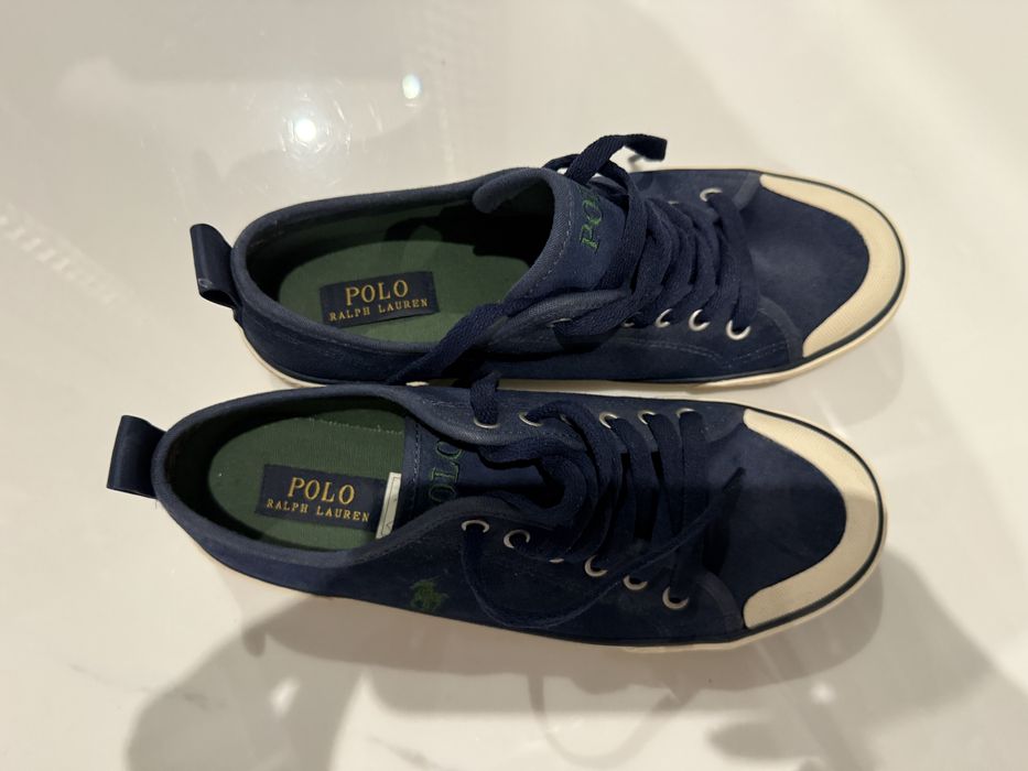 Polo Ralph Lauren Trampki sneakersy granatowe r. 38