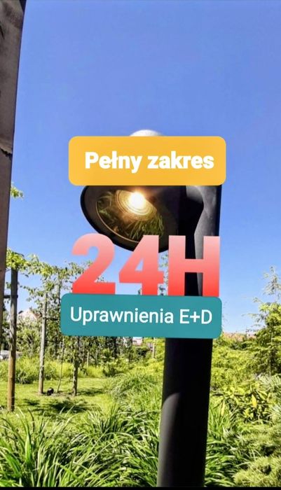 Elektryk Instalacje Pimiary Awarie 24H Uprawbienia E+D