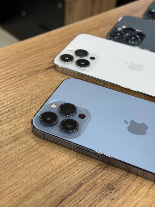 Apple iphone 13 pro max 128/256 silver blue graphite айфон 13 про макс