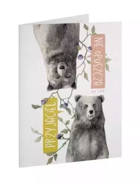 Kartka przyjaźń Przyjaciel nie opuszcza. Szaron. Nowy Produkt