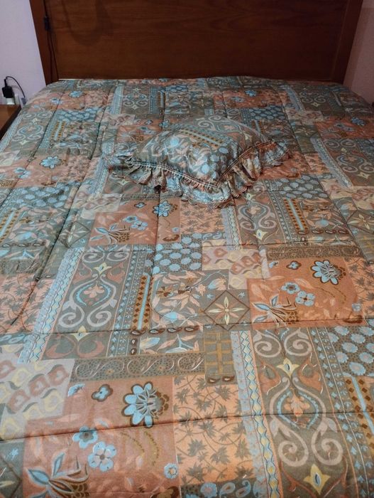 colcha cama de casal