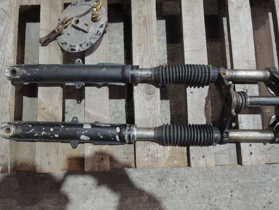 Вилка с колесом  ЯВА 638