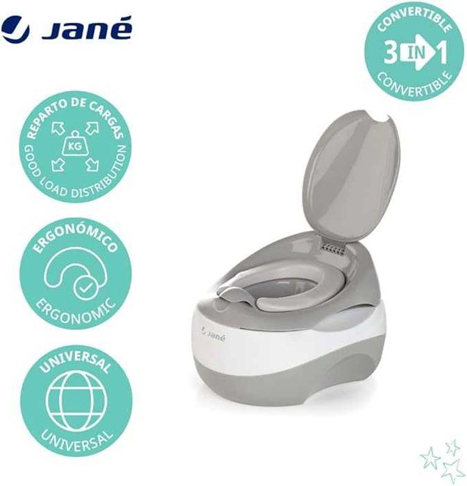 Jané Penico Educativo 3 em 1, Redutor de WC, Elevador, dos 18 meses