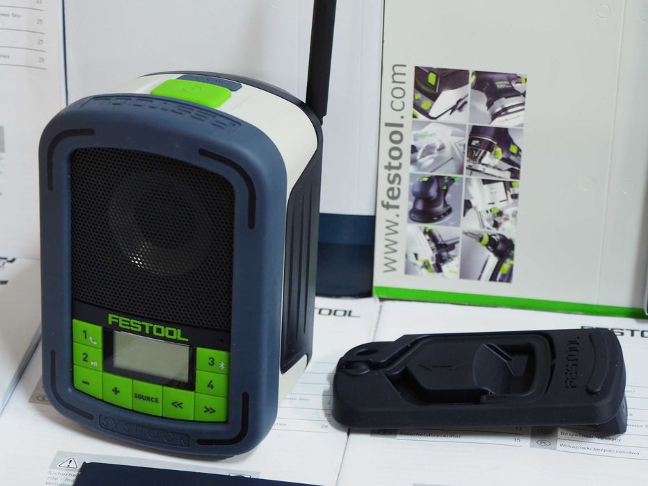 FESTOOL BR 10 radio Bluetooth bez zasilacza i baterii 10.8-12-14,4-18v