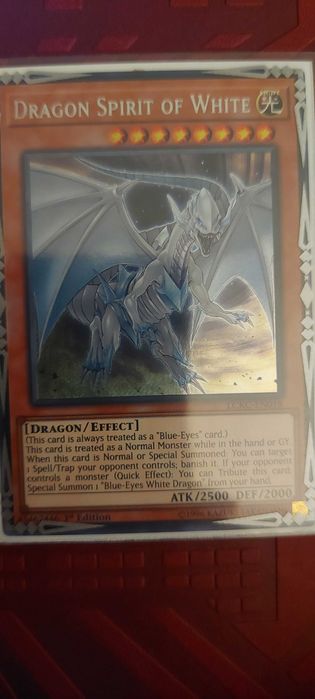 Dragon spirit of white yu gi oh