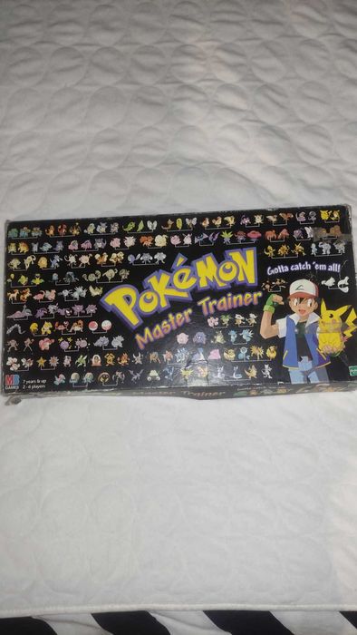 Pokemon Master Trainer 2000 – Vintage gra planszowa Hasbro