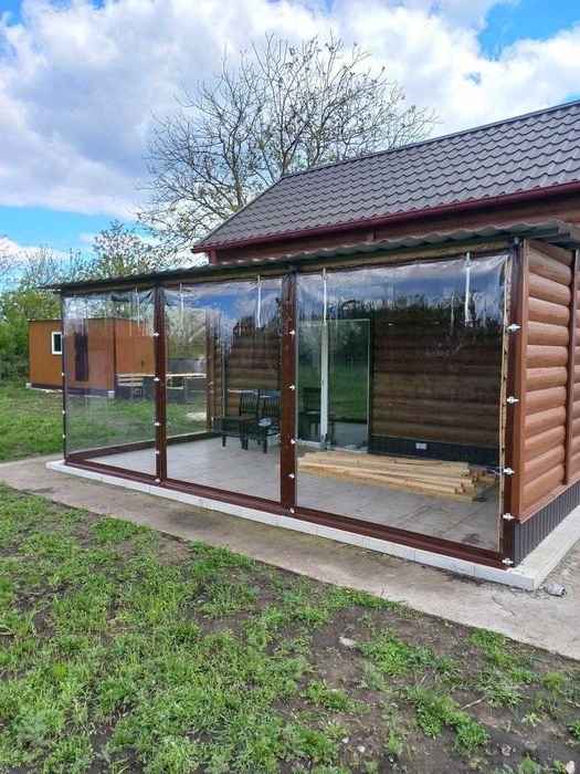 Вікна м'які для тераси/альтанки