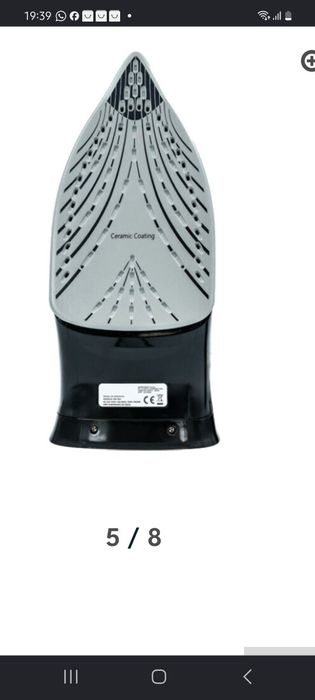 Vendo ferro a vapor