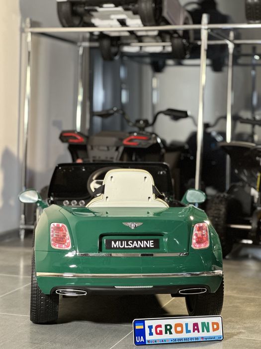 Дитячий електромобіль Bentley Mulsanne На пульті Детский на акумулятор