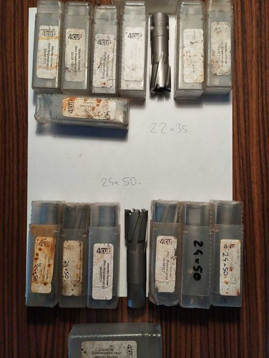 wiertło rurowe, frez trepanacyjny, wiertło rdzeniowe