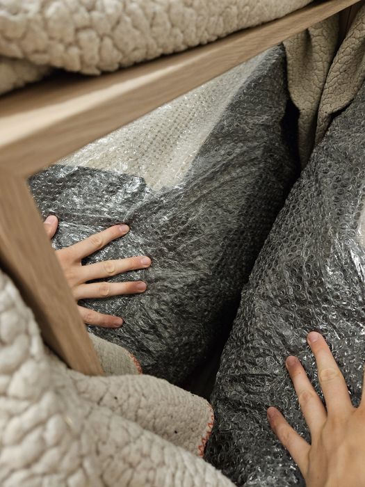 Lustro Ikea Nissedal 65x65 dąb