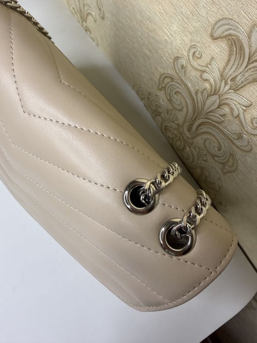 Бежева жіноча сумка кросс-боді (cross-body) — нова