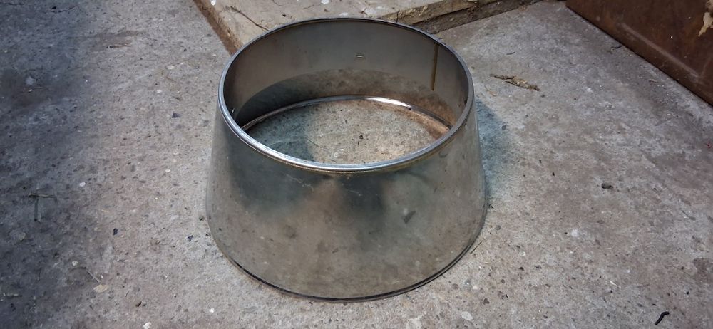 Stożek nasada ustnik  rozeta zakonczenie daszek komina 230 - 240mm 23