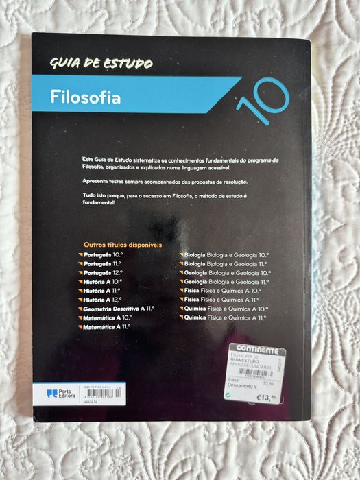 Guia de estudo 10 ano Filosofia Porto Editora