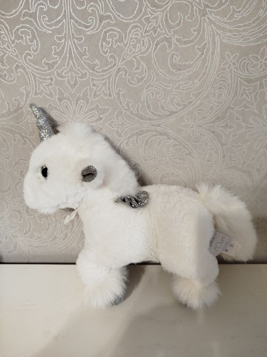 М'яка іграшка Єдиноріг Сріблястий бренду Histoire d'O