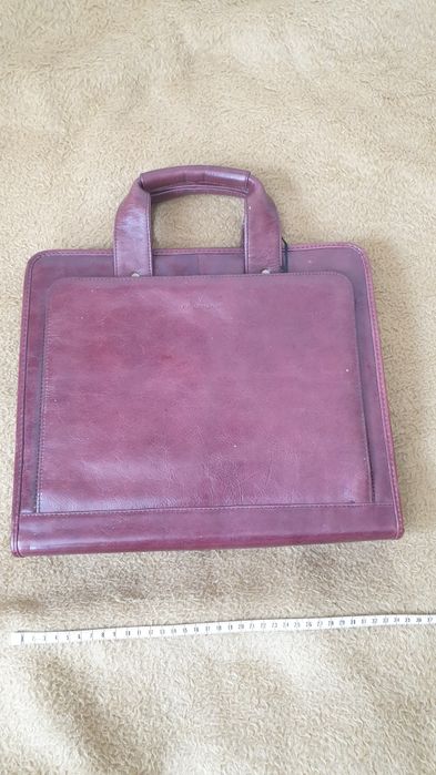 Skórzana aktówka VIP Collection – organizer biznesowy A4