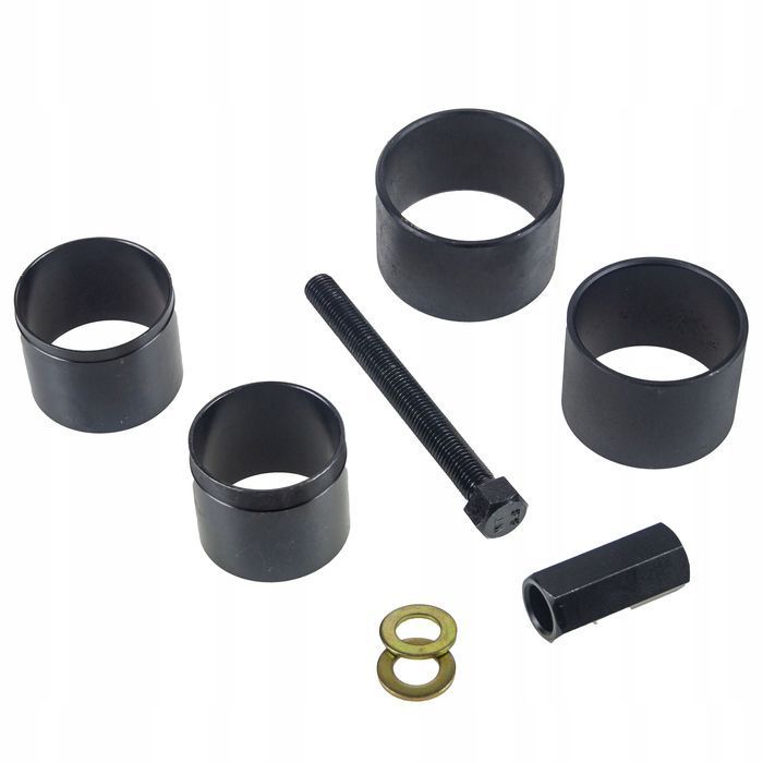 Ściągacz Tulei Łożysk Adaptery Prasy 56-88Mm Black