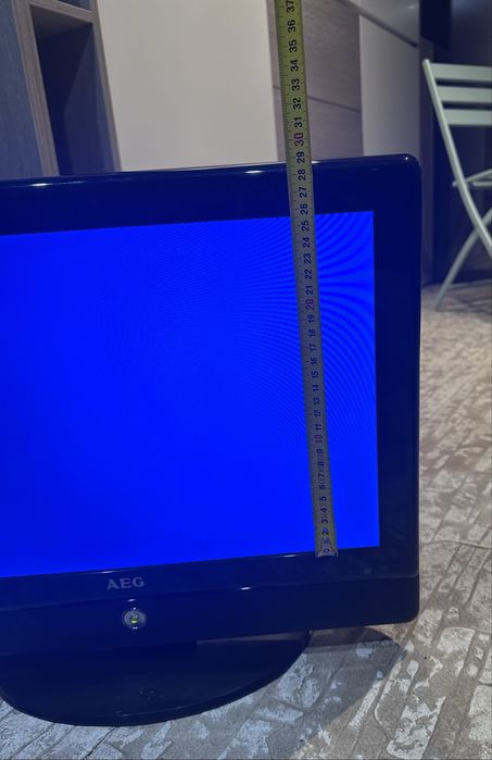 Televisão AEG como nova