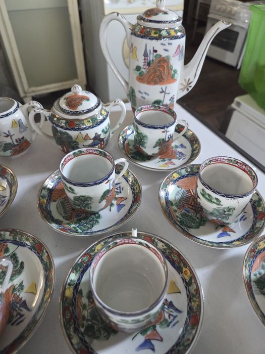 Serviço de café porcelana
