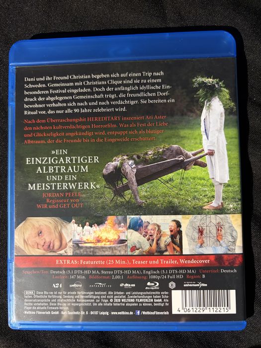 Midsommar Blu ray