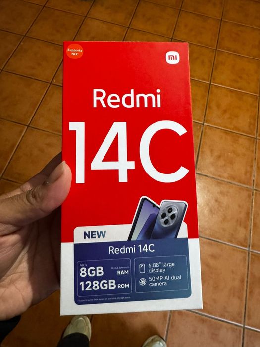 Xiaomi Redmi 14C 8GB RAM / 128GB – Novo