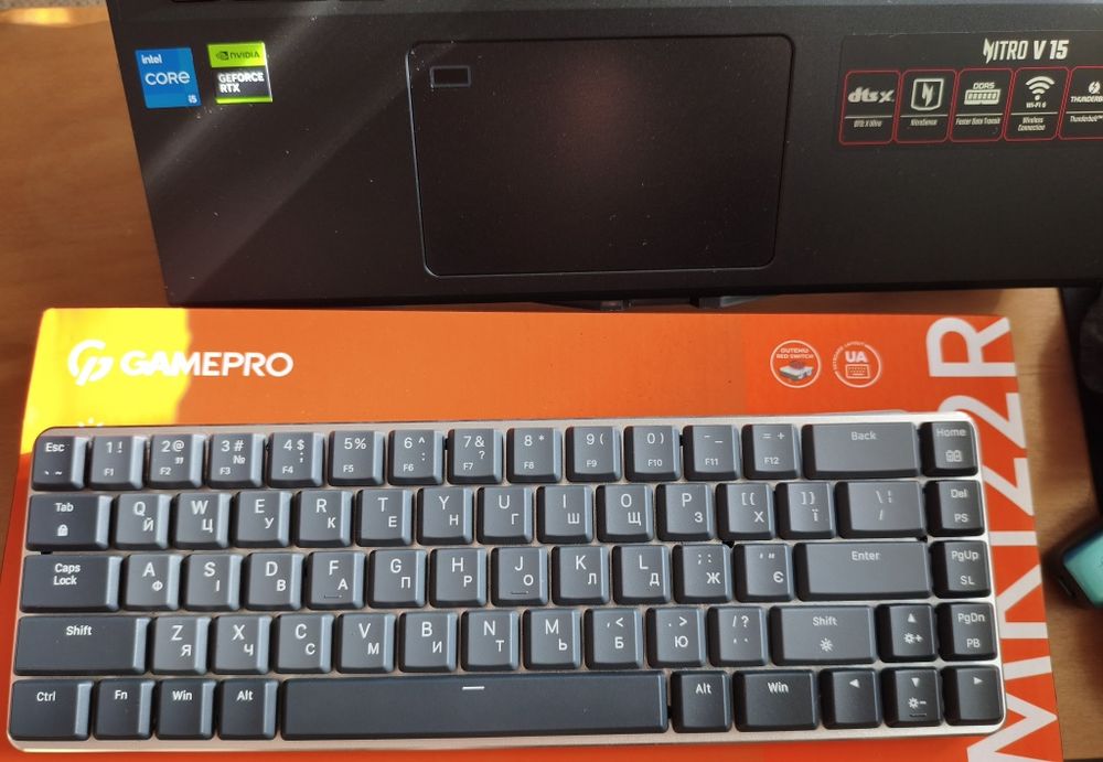 Продам, свой игровой ноутбук, acer nitro v15 30/50, 16/512