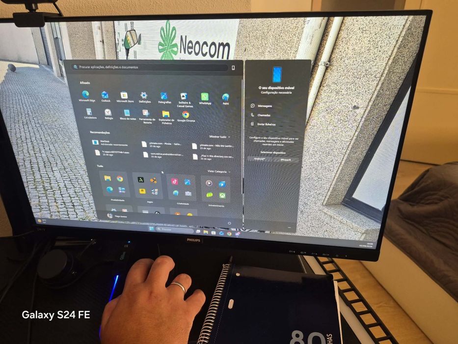 Vendo monitor Philips 24polegadas