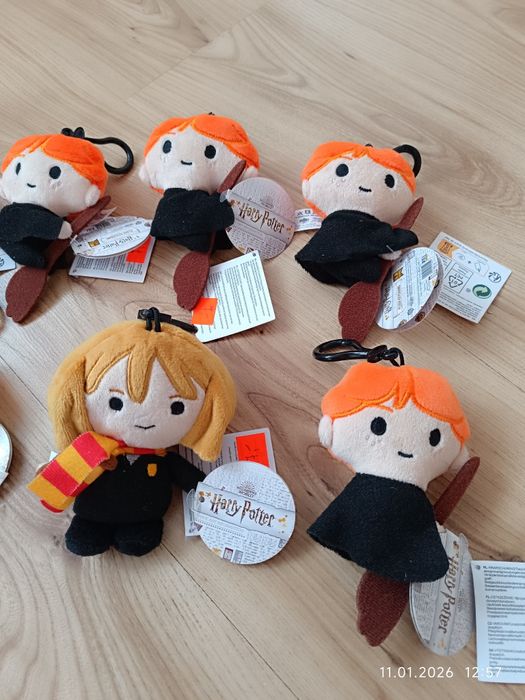 Breloki pluszaki Harry Potter Ron Hermiona