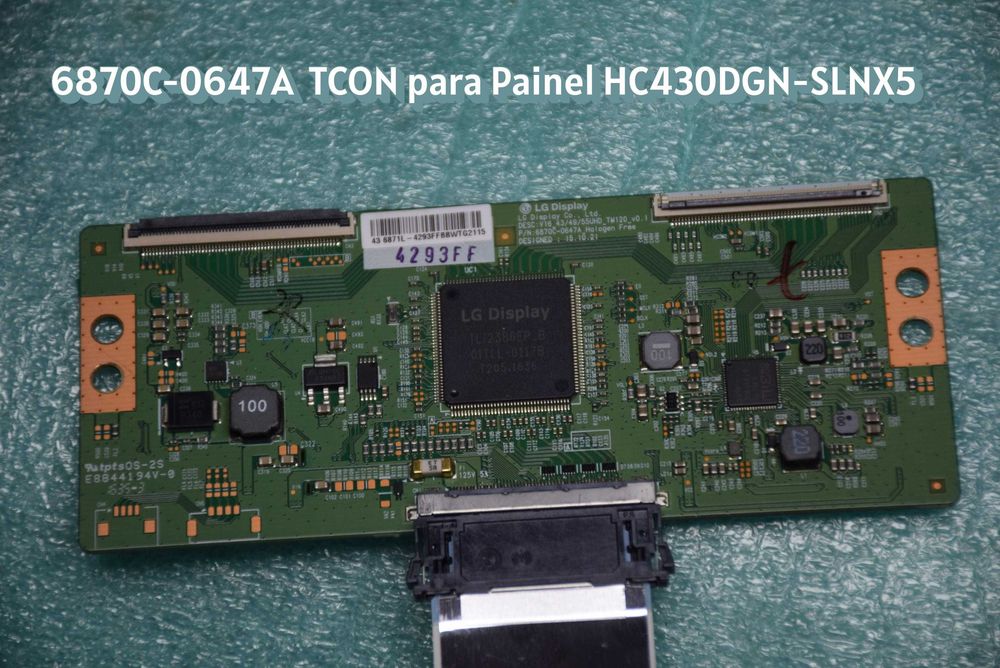 Peças TV LED LG 43UH610V