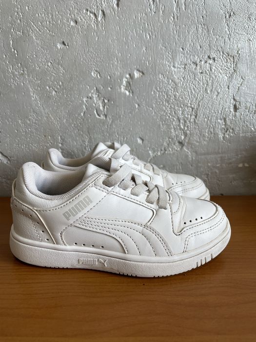 кросівки puma білі , кеди
