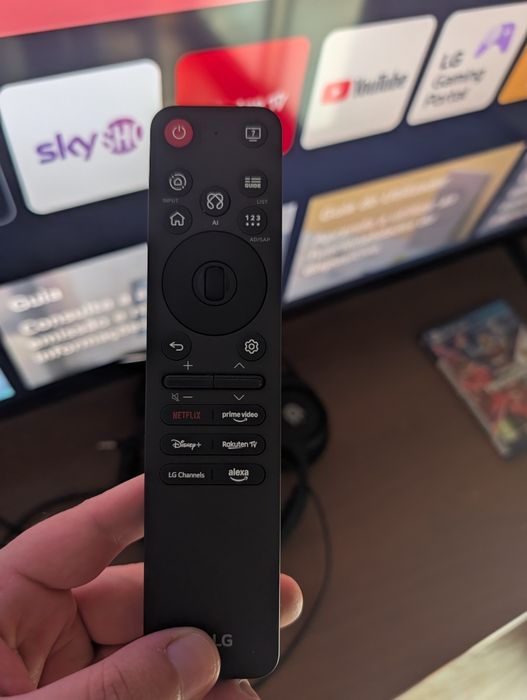 TV miniled LG QNED evo AI 92A6A  55 polegadas em excelente estado c/garantia