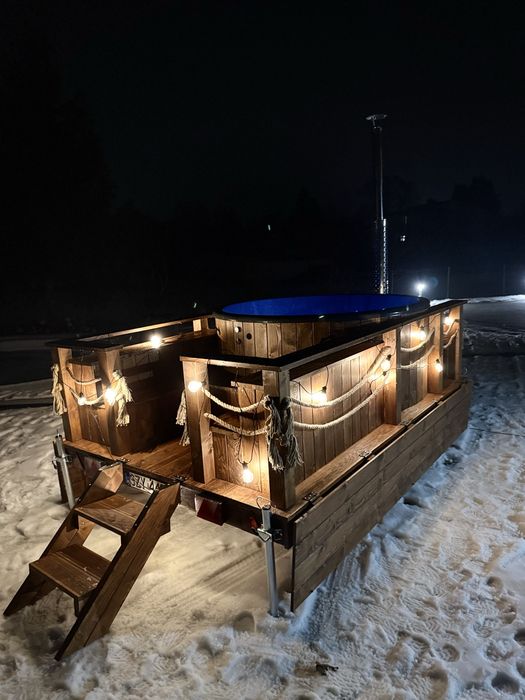 Mobilna Balia Wynajem | Jacuzzi na kółkach | Ruska Bania + Dowóz