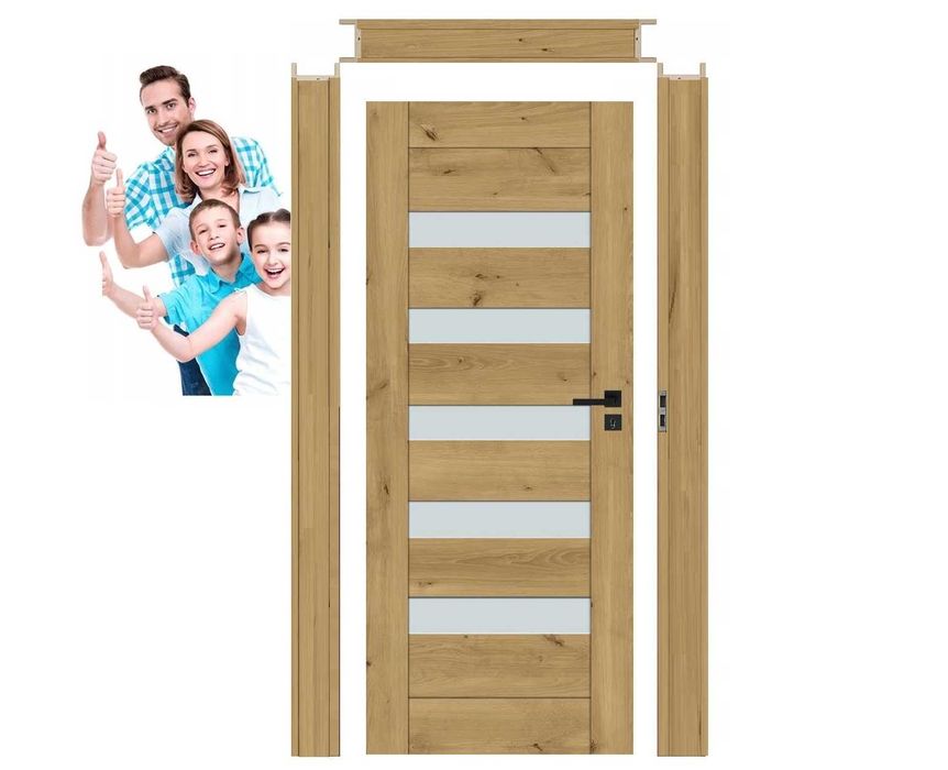RAMOWE Drzwi wewnętrzne Windoor model Credis szybka dostawa, akcesoria
