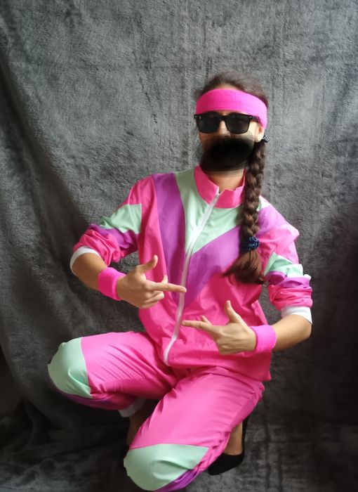 Kostium dla dorosłych Dresiarz Ortalionowy dres unisex