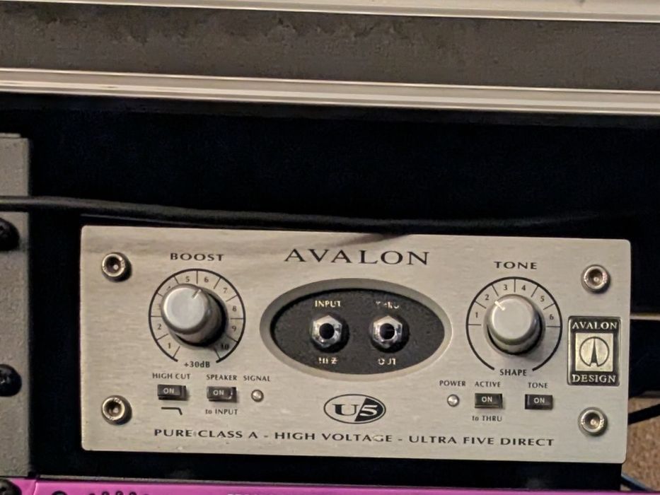 Avalon U5 Instrument and DI Preamplifier
