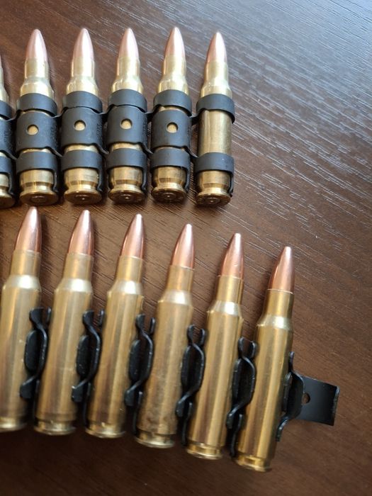 Bullet belt ammo belt pas z nabojami 308win