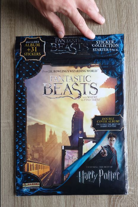 Альбом журнал для наклеек Гарри Поттер / Фантастические твари Panini