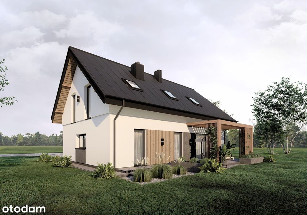 Dom na sprzedaż. Stan surowy otwarty. 162m2.
