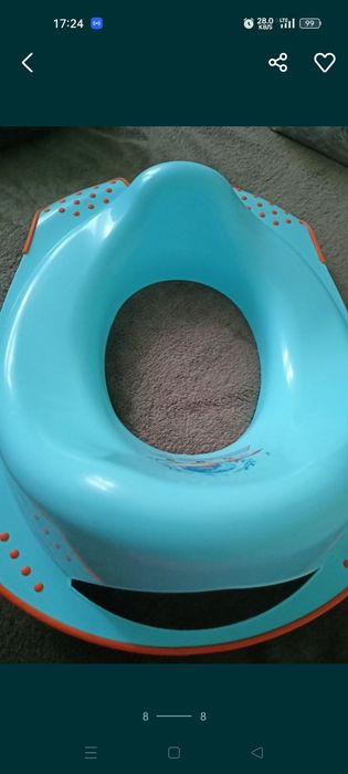 Nakładka podstawka nadstawka na WC toalete