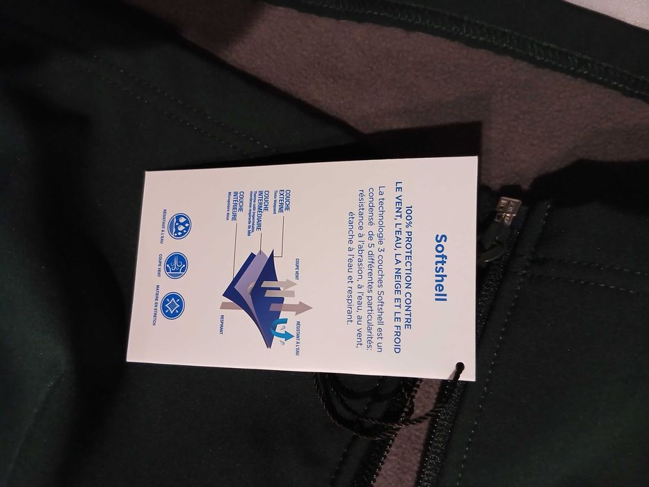 Kurtka softshell damska M-L ciemnozielona Gildan Hammer
