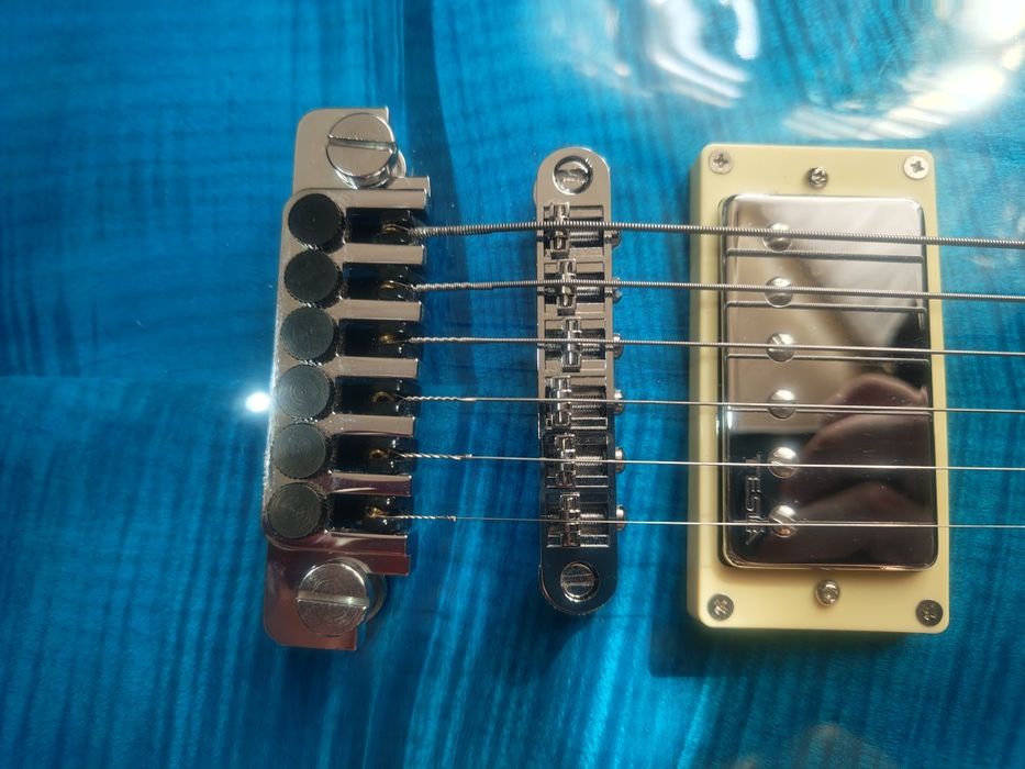 Harley Benton SC Customs III Ocean Flame